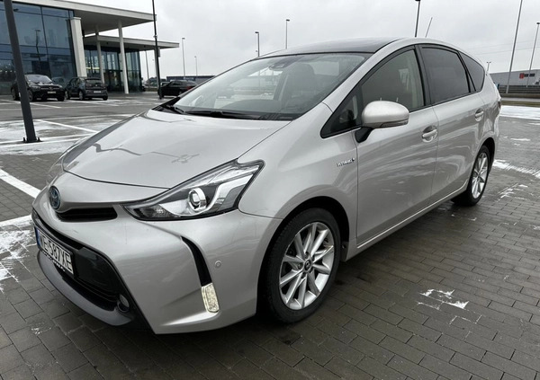 Toyota Prius+ cena 119000 przebieg: 97000, rok produkcji 2019 z Łobez małe 781